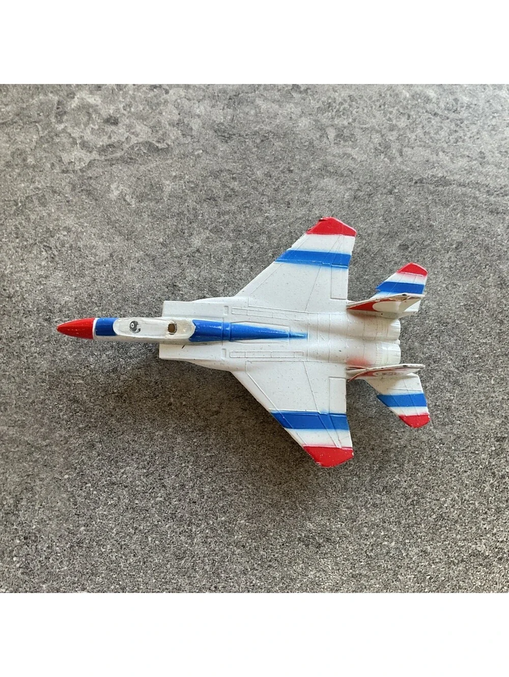 American Revolution Bicentennial F-15 Eagle Patriotic Fighter Jet Metal Diecast